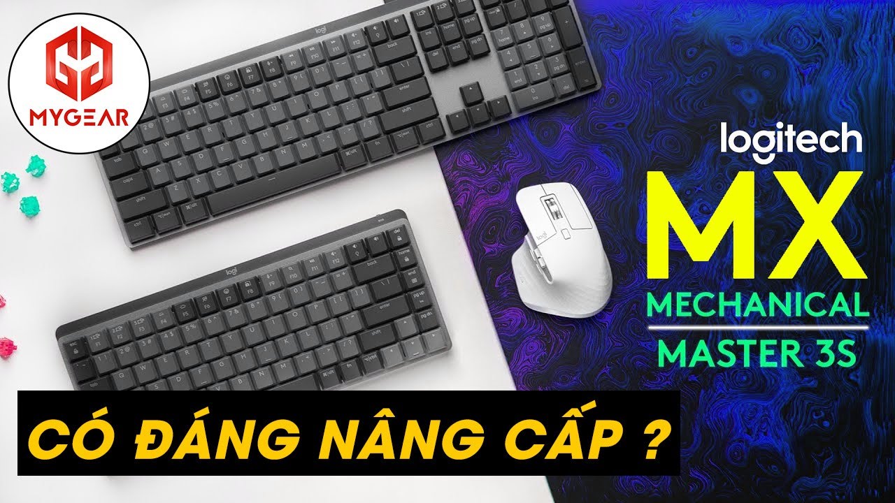 Bàn phím không dây Logitech MX MECHANICAL TACTILE - Hàng chính hãng