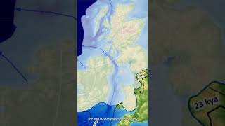 What Did Britain and Ireland Look Like During the Ice Age? #shorts #britain #ireland #iceage
