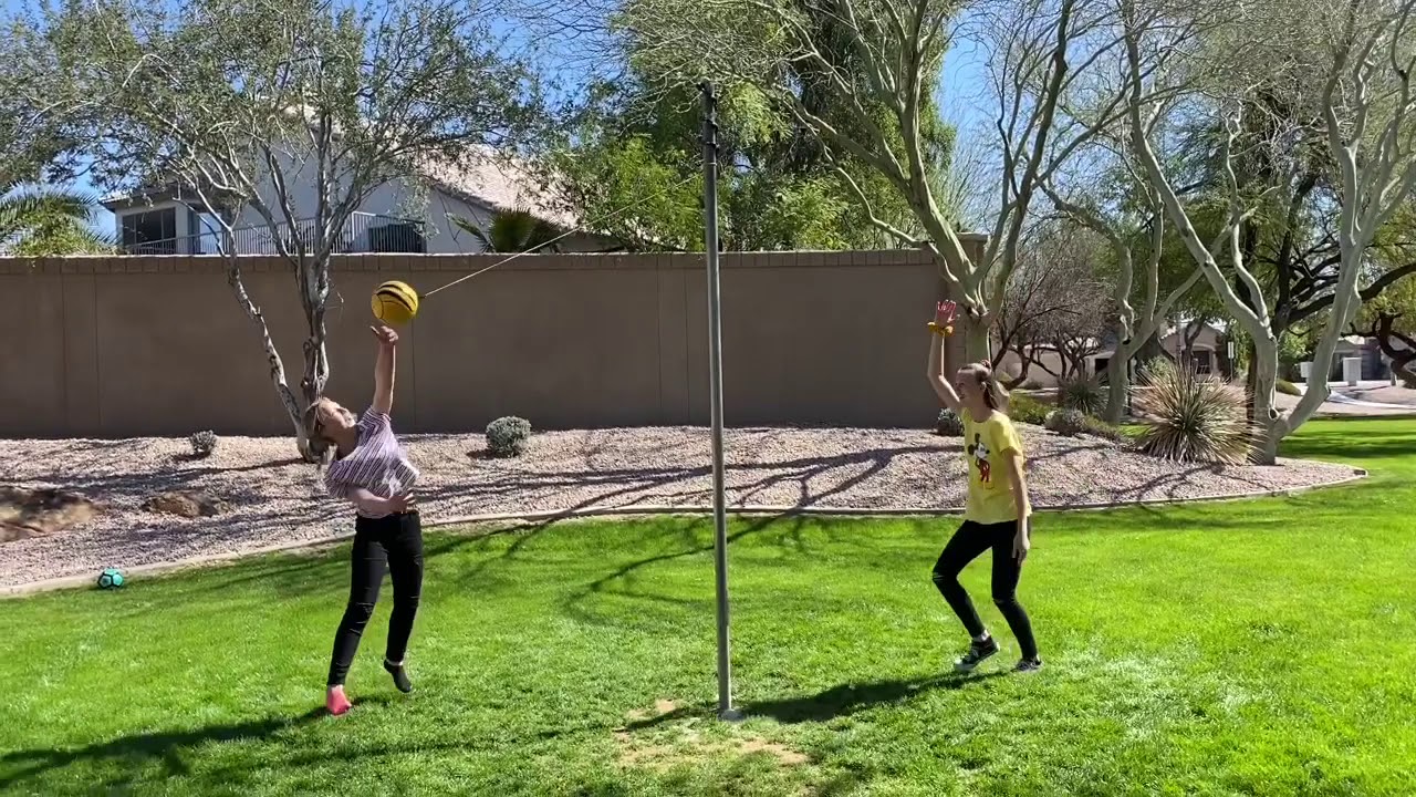 Tetherball Rematch- Fastest Game Ever! 