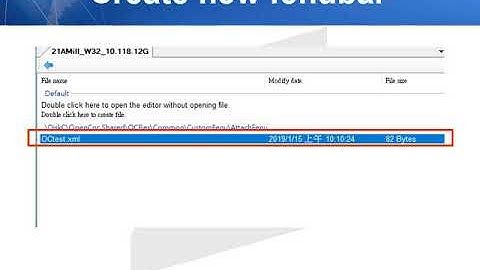 Syntec HMI customization part 4: How to add the custom fenubar?