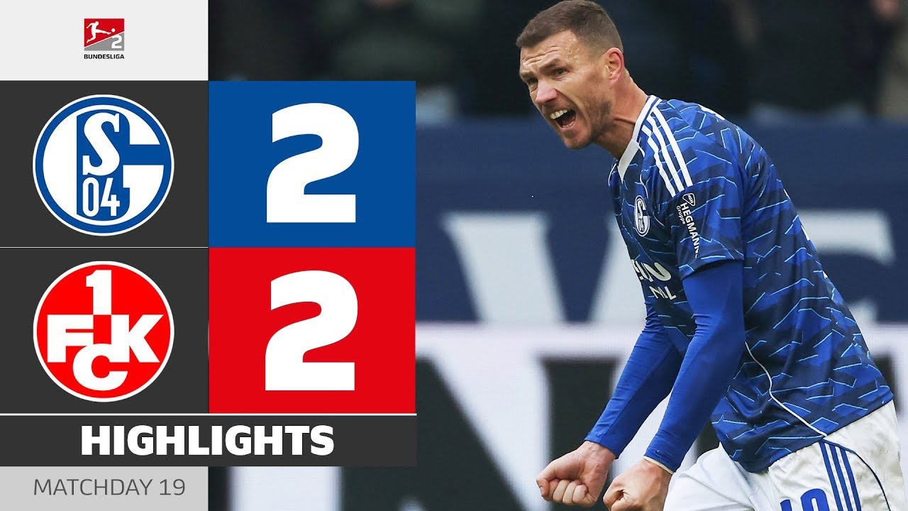 EDIN DŽEKO Scored And Schalke Rescued A Point! | SCHALKE 04 - KAISERSLAUTERN | MD 19 - Bundesliga 2