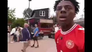 Ishowspeed Gets Chased Down By A Dog After Barking At It In Denmark