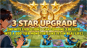 [Infinite Evolution] I Can Combine 3 Beasts into a GOD-TIER Monster! (Like TFT in Real Life)