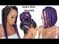 🔥CAN’T GRIP BOX BRAIDS/ Try this  Step By Step /101 /Protective Style Tupo1