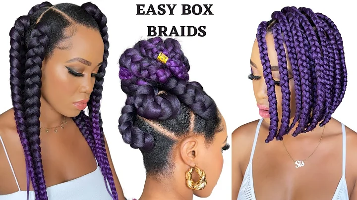 🔥CAN’T GRIP BOX BRAIDS/ Try this  Step By Step /101 /Protective Style Tupo1