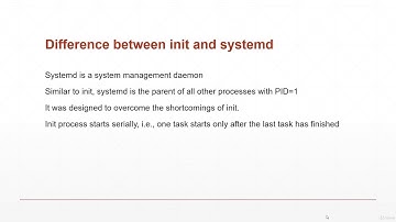 Linux Systems Administrator Master Class 4-2  init vs systemd
