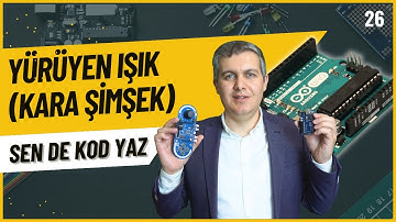 Arduino Dersleri 26: For Döngüsü ve Diziler ile Kara Şimşek Devresi