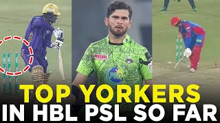 PSL 9 | Top Yorkers in HBL PSL 9 so Far! | M1Z2A