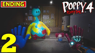 Poppy Playtime Chapter 4 Gameplay Walkthrough Part 2 & Ending