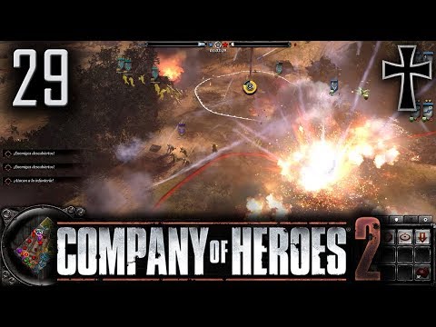 Company of Heroes 2 - Partida Nº 29 - GRANDIOSA BATALLA 4vs4
