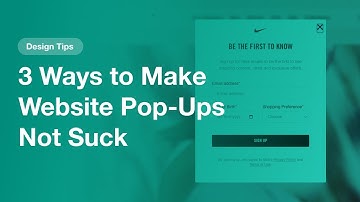 3 Ways to Make Website Pop-Ups Not Suck