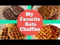 Keto Chaffles - My 4 Favorite Ways to Make a Chaffle