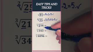 Maths tips and tricks #shorts
