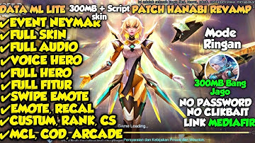 Data Ml Lite 300MB Edisi Bang Jago Patch Beatrix M4 No Password| Ml Lite | Cara Atasi Lag & Patah