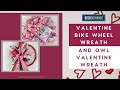 Valentine Bike Wheel Wreath and Owl Valentine Wreath Tutorial | DecoExchange Live Replay