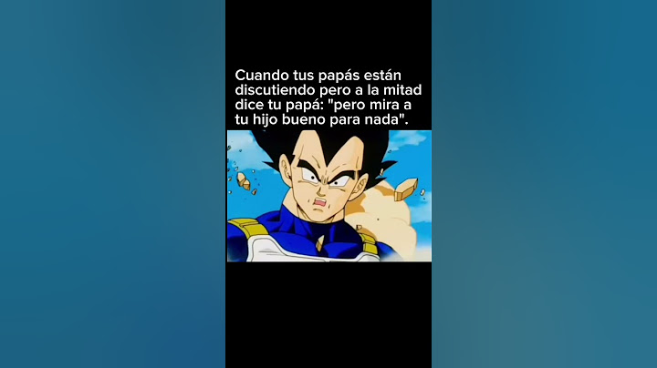En ese momento cell sintió El verdadero terror #memes #relatable #anime #dbz #dragonball #vegeta