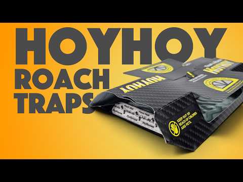 Why are these Japanese Roach Traps so Effective? Hoy Hoy Roach Traps Review