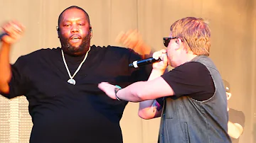 Run the Jewels, "holy calamafuck" - BottleRock - Sept. 4, 2021