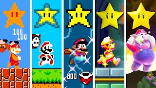 Evolution of Starman Mario (1985-2024)
