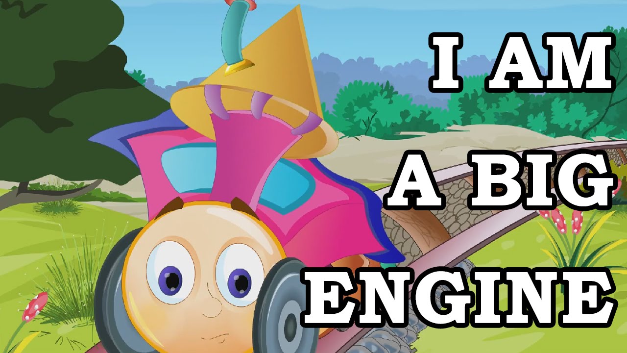 i am a big engine english nursery rhymes youtube