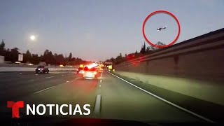 Surgen Nuevas Imágenes De La Caída De Un Helicóptero Médico En Sacramento Noticias Telemundo
