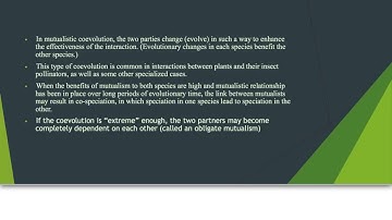 coevolution presentation