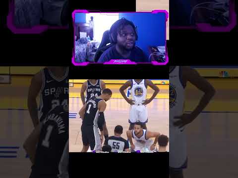 Lakers Fan Reacts To Stephen Curry vs Victor Wembanyama jump ball #shorts