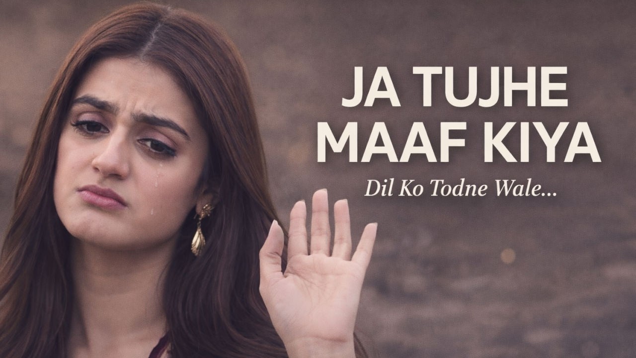 Ja Tujhe Maaf Kiya | Heart Touching Pakistani Sad Song 2026 | Broken Heart Song | Adhoori Sur