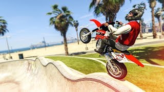 ... in todays gta 5 mods video i try out the sick real life bike stunt
mod again, which allows us to do si...