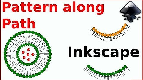 Inkscape for scientists - 18 | Pattern along path with the live path effect editor