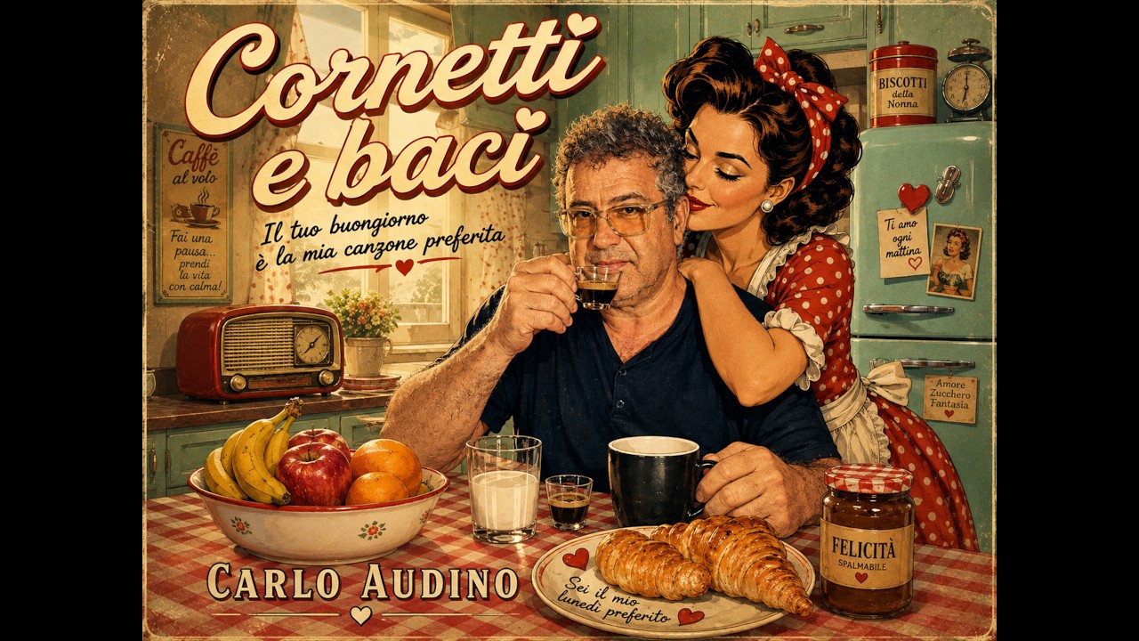 Guarda Carlo Audino – Cornetti e baci (Official Video) su YouTube Guarda Carlo Audino – Cornetti e baci (Official Video) su YouTube