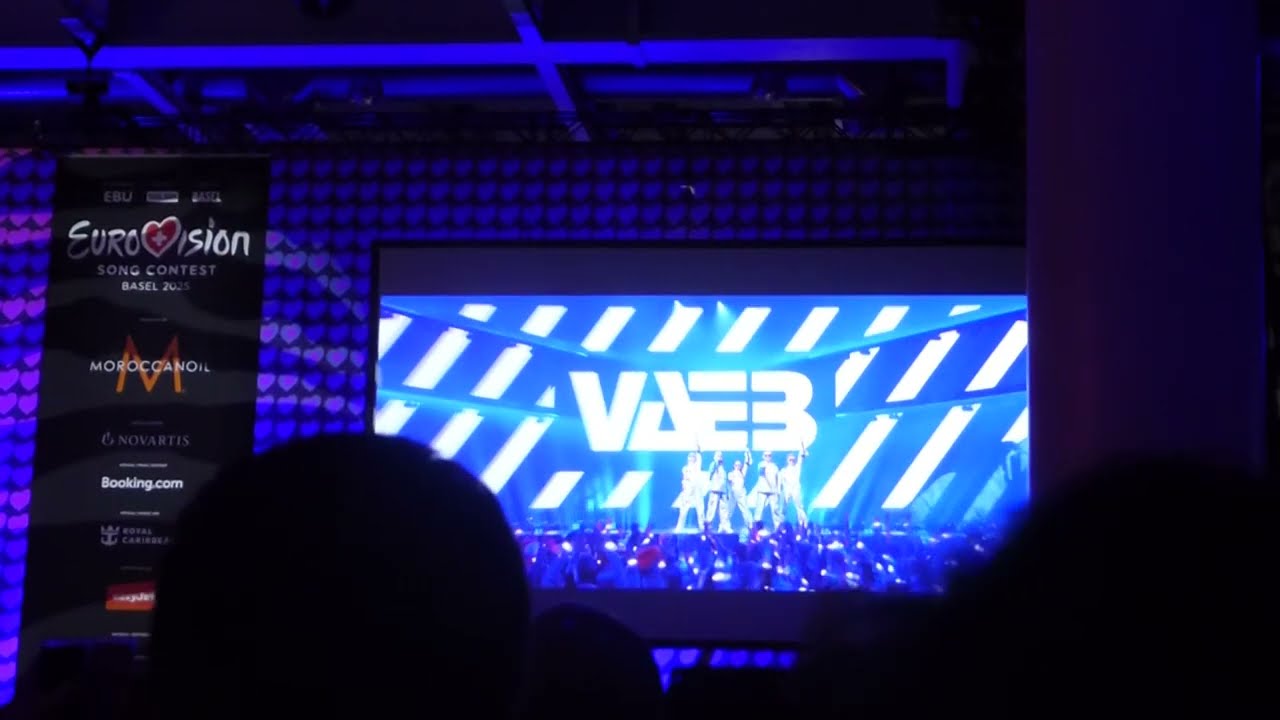 Róa | VÆB (Iceland) | Eurovision Song Contest 2025 Basel Grand Final @ Eurovision Village 2025/05/17