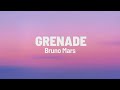 Bruno Mars - Grenade (Lyrics)