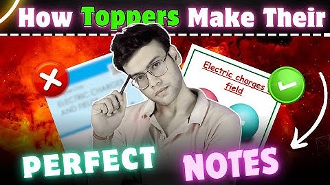 How to Make Best Notes Like Topper? 🔥Scientific Steps of Notes Making | @Edustudy_point
