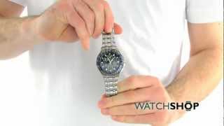 Mens Citizen Blue Angels Skyhawk At Alarm Chronograph Eco-Drive Watch Jy0040-59L