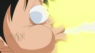 Luffy tertawa terbahak bahak karna suara pica