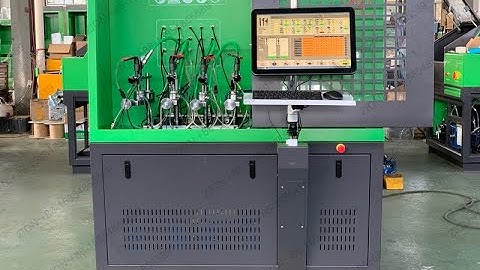 Testing 4 pieces common rail injector at same time-NANTAI NTI700