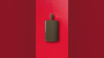How Anti personnel landmine Works ? #firstshortvideo #animation #shorts #firstshortvideo