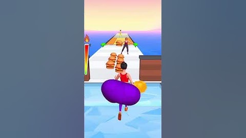 Running game | Twerk Girl Run level 5 | 3D Game #shorts #mobilegame #funny #gameplay (iOS & Android)