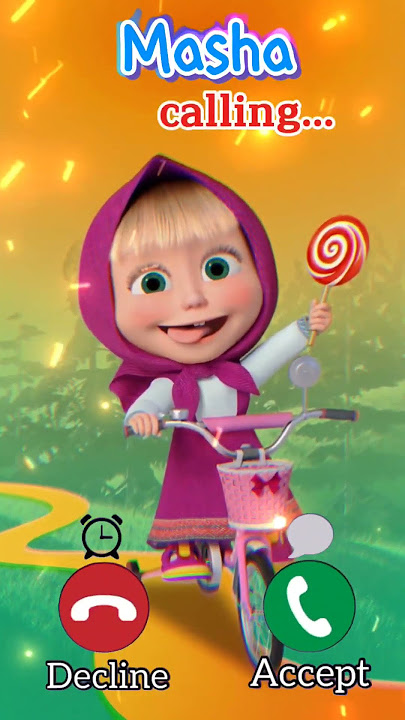 Masha calling... #masha #bear #cartoon #shorts #ringtone #calling