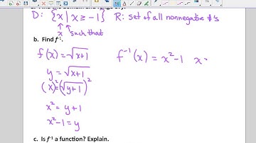 Algebra 2 Lesson 6 7 Inverse Relations & Functions