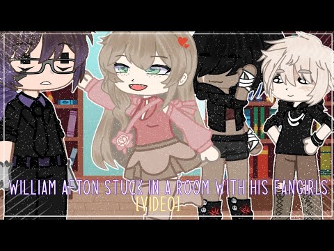 William Afton stuck in a room with his fangirls for 24 hours // FNAF // Gacha Club