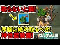 【ティアキン】序盤に絶対取るべき!神性能!おすすめ装備!【ゼルダの伝説】】