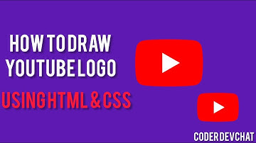 How To Make YouTube Logo Using HTML & CSS Without Talking