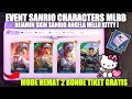 MODE HEMAT!! EVENT SANRIO CHARACTER ANGELA SANRIO | 40 TIKET GRATIS EVENT SANRIO MOBILE LEGENDS 2026