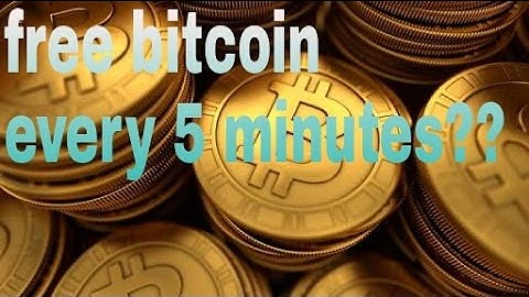 free bitcoin every five minutes