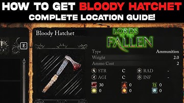 Lords of the Fallen: Hidden Ranged Weapon EARLY | How to Get Bloody Hatchet Location Guide