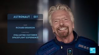 Le milliardaire Richard Branson se voit dans l'espace le 11 juillet, avant Jeff Bezos • FRANCE 24