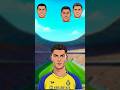Find the real face of Ronaldo #messi​ #ronaldo​ #challenge​ #shorts​ #football​