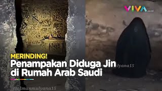 HOROR! Penampakan Sosok Hitam Misterius Diduga Jin di Arab Saudi